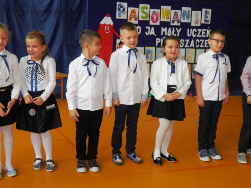 Pasowanie na ucznia klasy I.